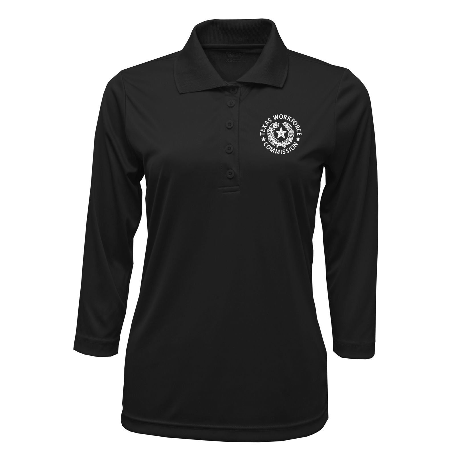 BAW Athletic Wear XT49 - Ladies Xtreme-Tek 3/4 Sleeve Polo