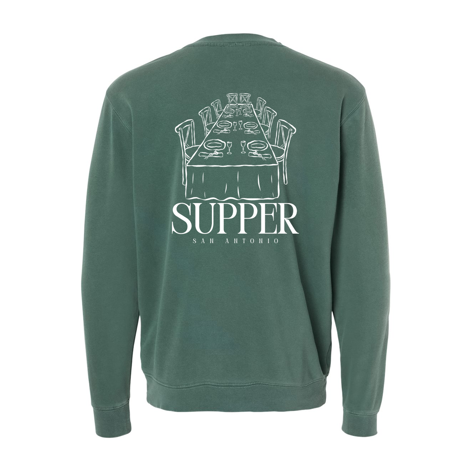 Independent Trading Co. PRM3500 - Unisex Midweight Pigment Dyed Crew Neck