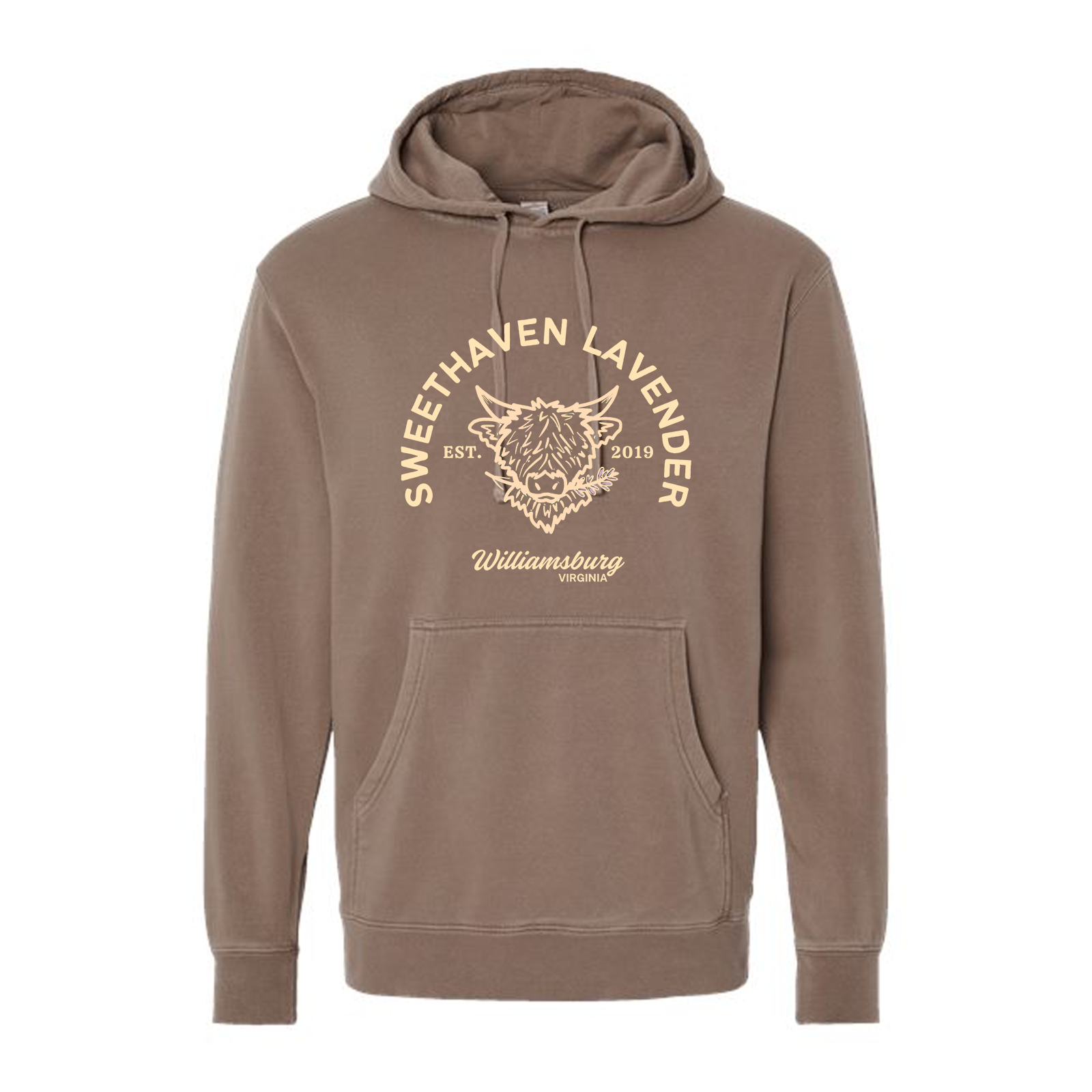 Independent Trading Co. PRM4500 - Unisex Midweight Pigment Dyed Hooded Pullover