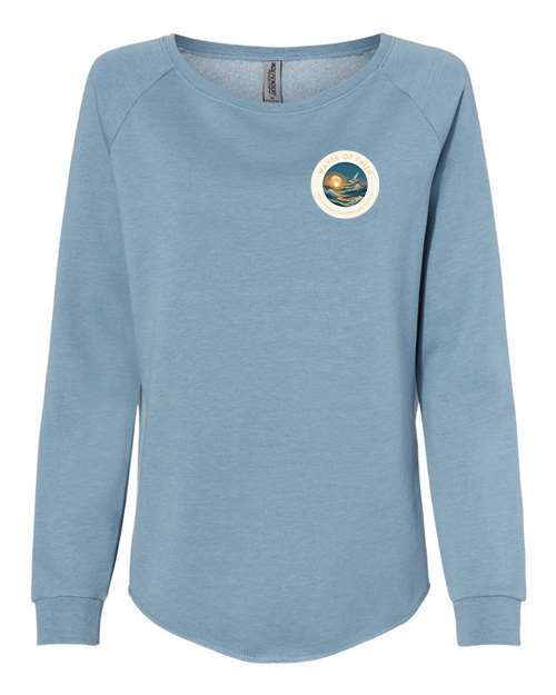 Independent Trading Co. PRM2000 - Women's California Wave Wash Crew