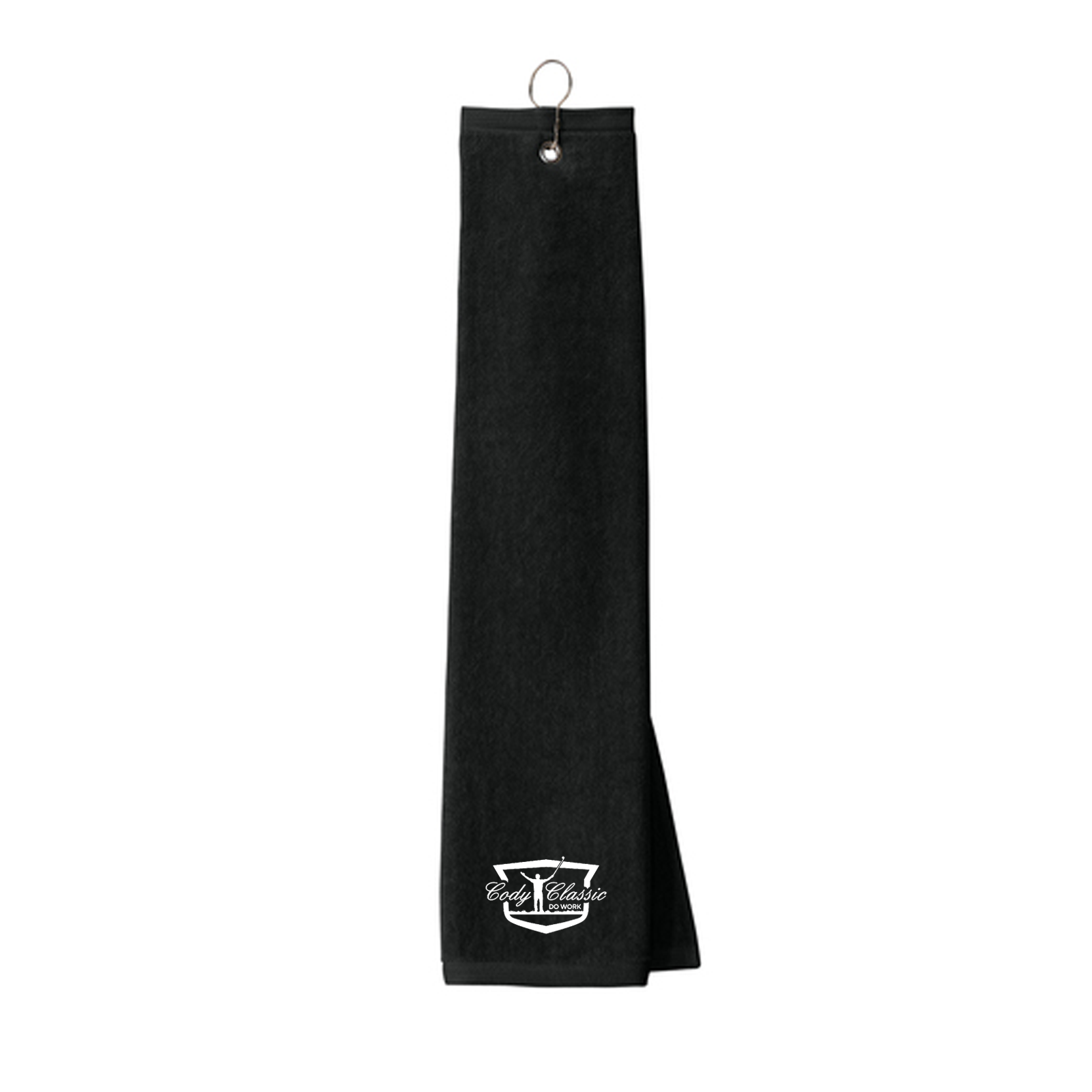 Port Authority&reg; TW50 Grommeted Tri-Fold Golf Towel