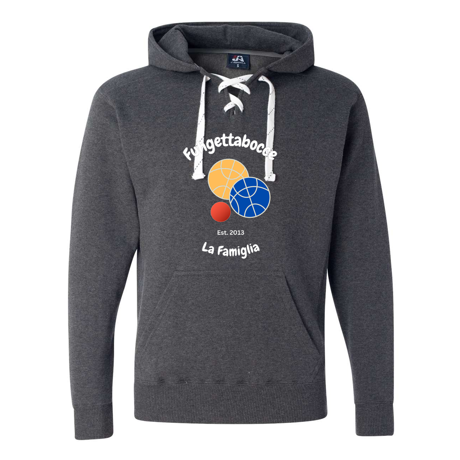 J America 8830 - Sport Lace Hooded Sweatshirt