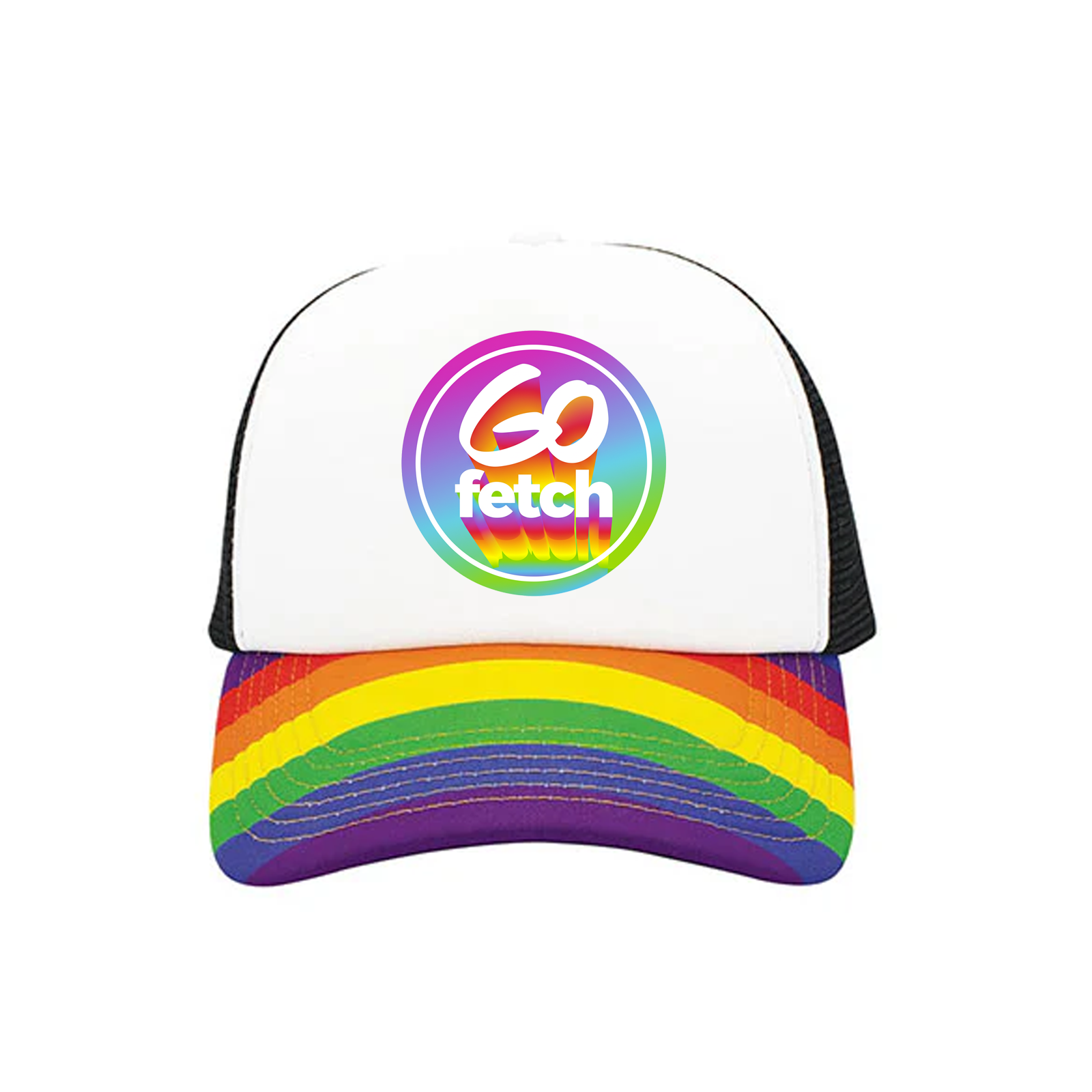 custom design of Mega Cap 6801D - Sublimated Foam Trucker Cap