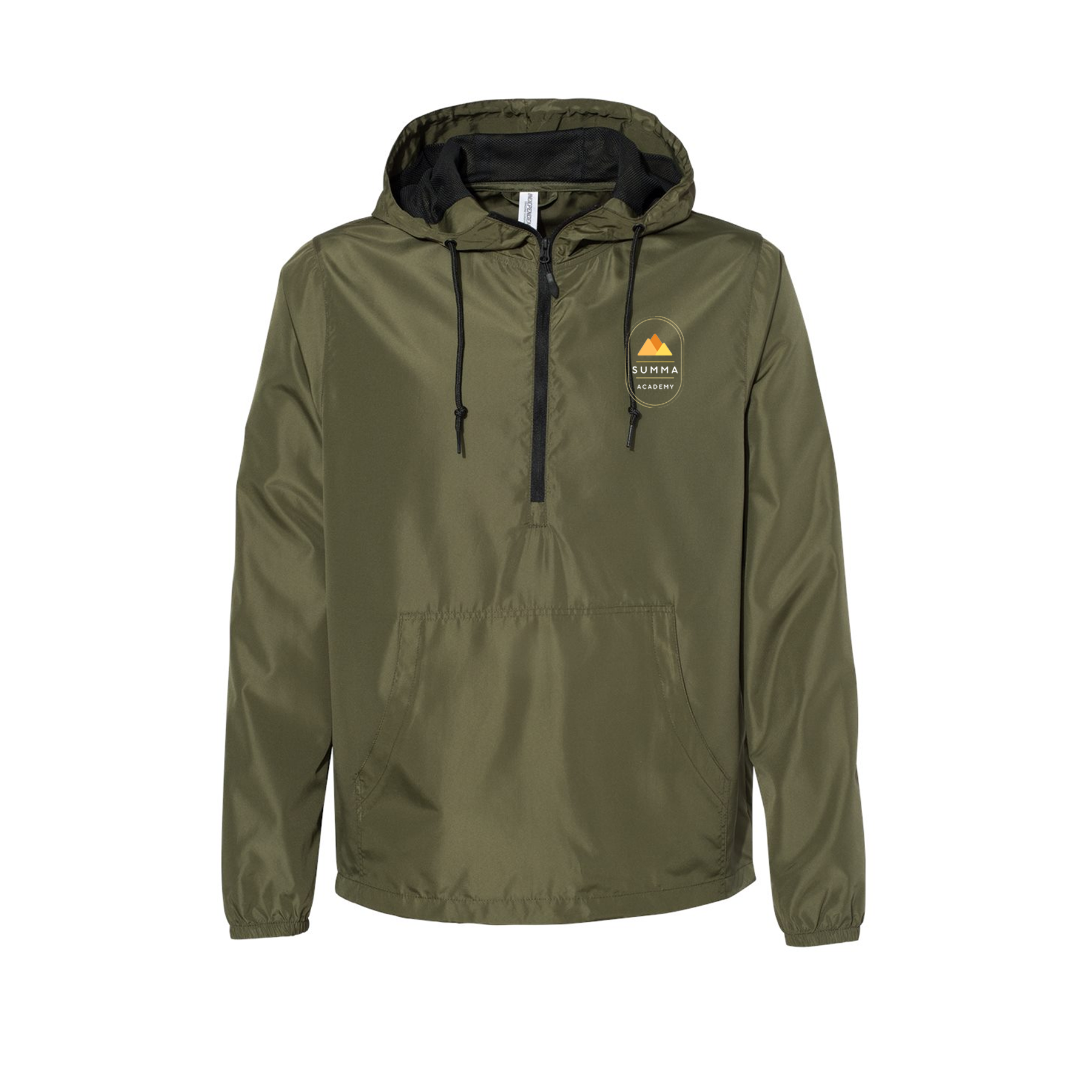 Independent Trading Co. EXP54LWP - Lightweight Pullover Windbreaker Anorak Jacket