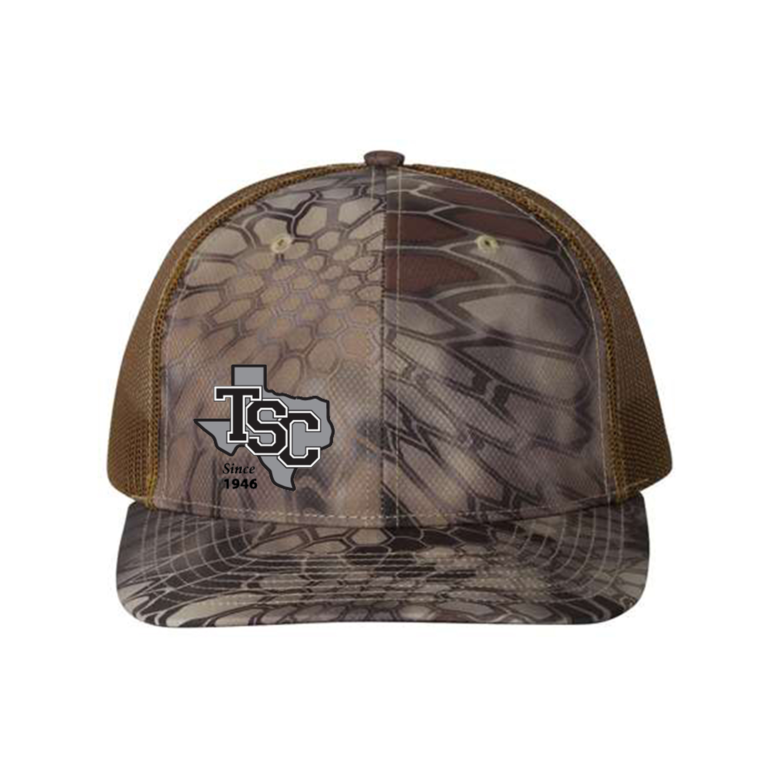 custom design of Richardson 112P - Patterned Snapback Trucker Cap