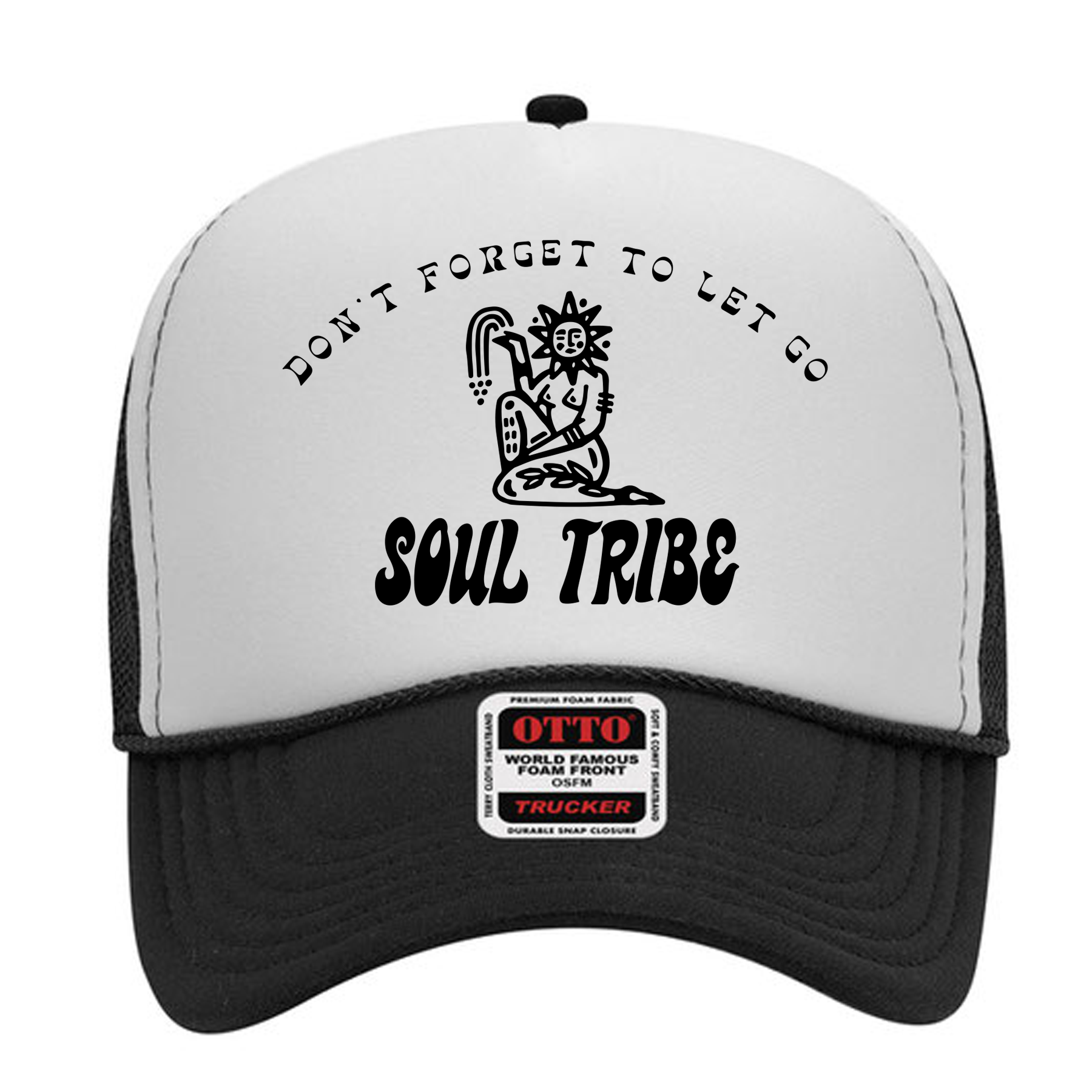 OTTO Cap 32-467 - Polyester Foam Front 5-Panel Trucker Cap