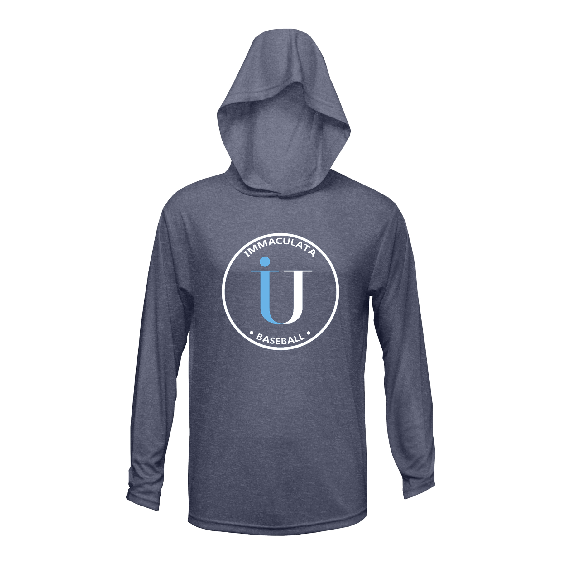 BAW Athletic Wear XT106 - Adult Xtreme-Tek Long Sleeve Hood