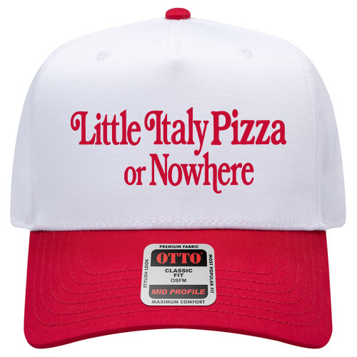 OTTO Cap 31-069 - Cotton Blend Twill 5-Panel Mid Profile Baseball Cap