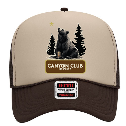 OTTO Cap 32-467 - Polyester Foam Front 5-Panel Trucker Cap