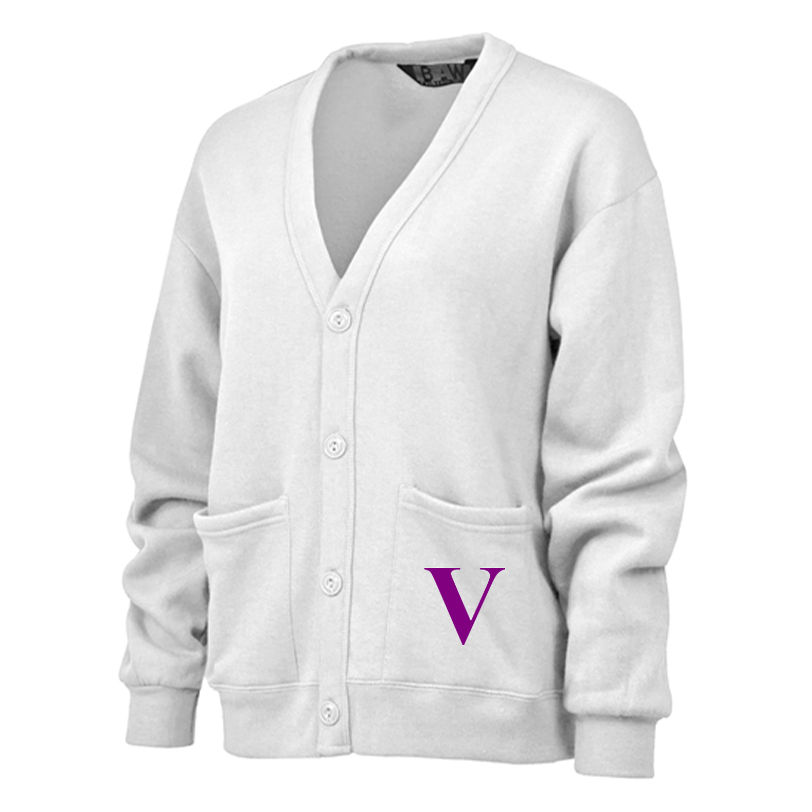 BAW Athletic Wear LC200 - Fleece Cardigan