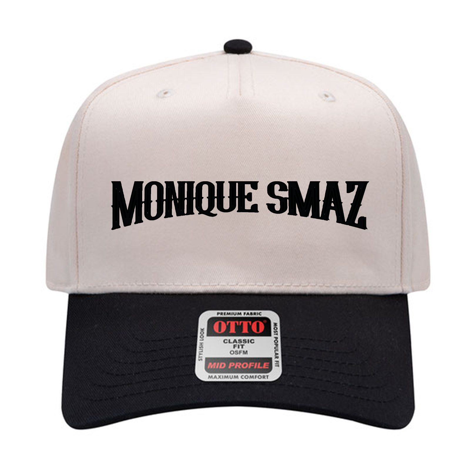 OTTO Cap 31-069 - Cotton Blend Twill 5-Panel Mid Profile Baseball Cap