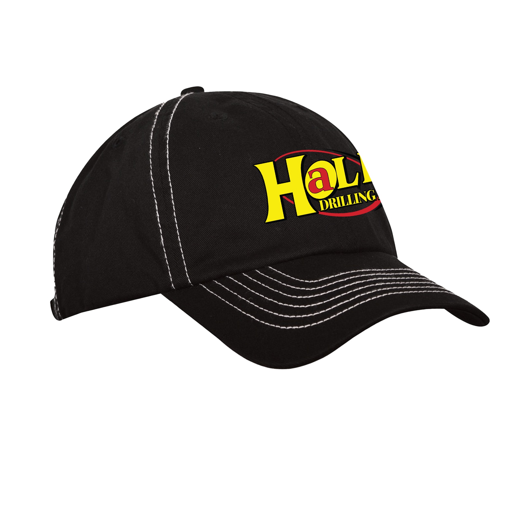 EastWest Embroidery 8360 - Contrast Stitch Brushed Twill Cap