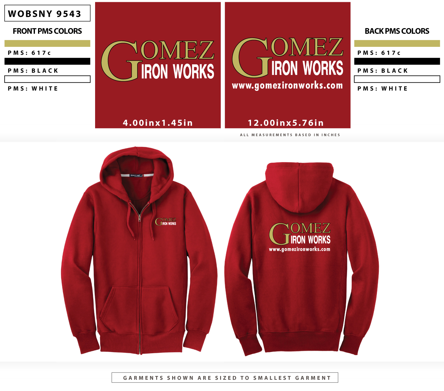 Sport-Tek&reg; F282 Super Heavyweight Full-Zip Hooded Sweatshirt