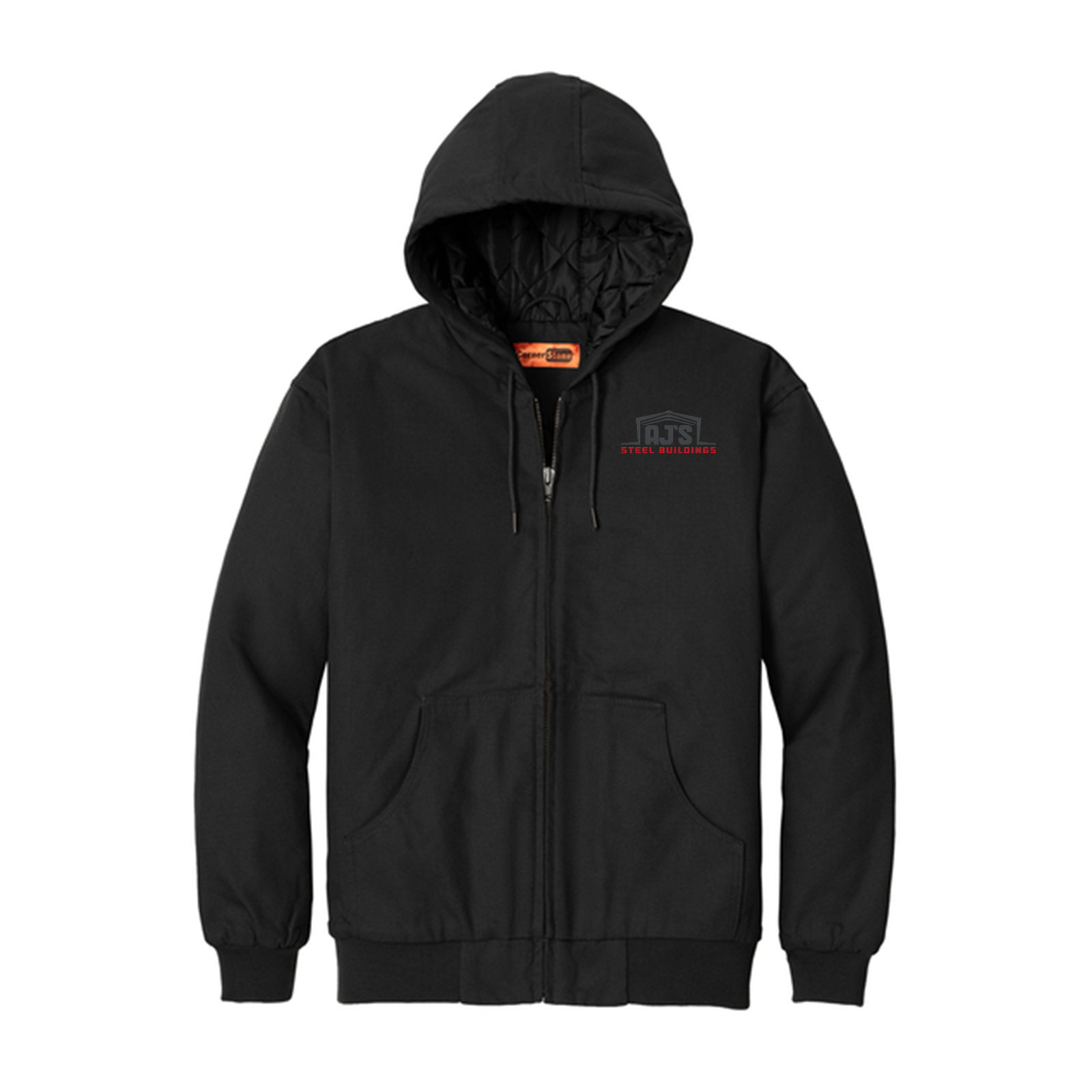 CornerStone&reg; J763H Duck Cloth Hooded Work Jacket