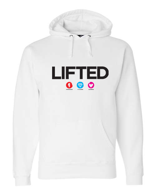 J. America 8824 Premium Hooded Sweatshirt