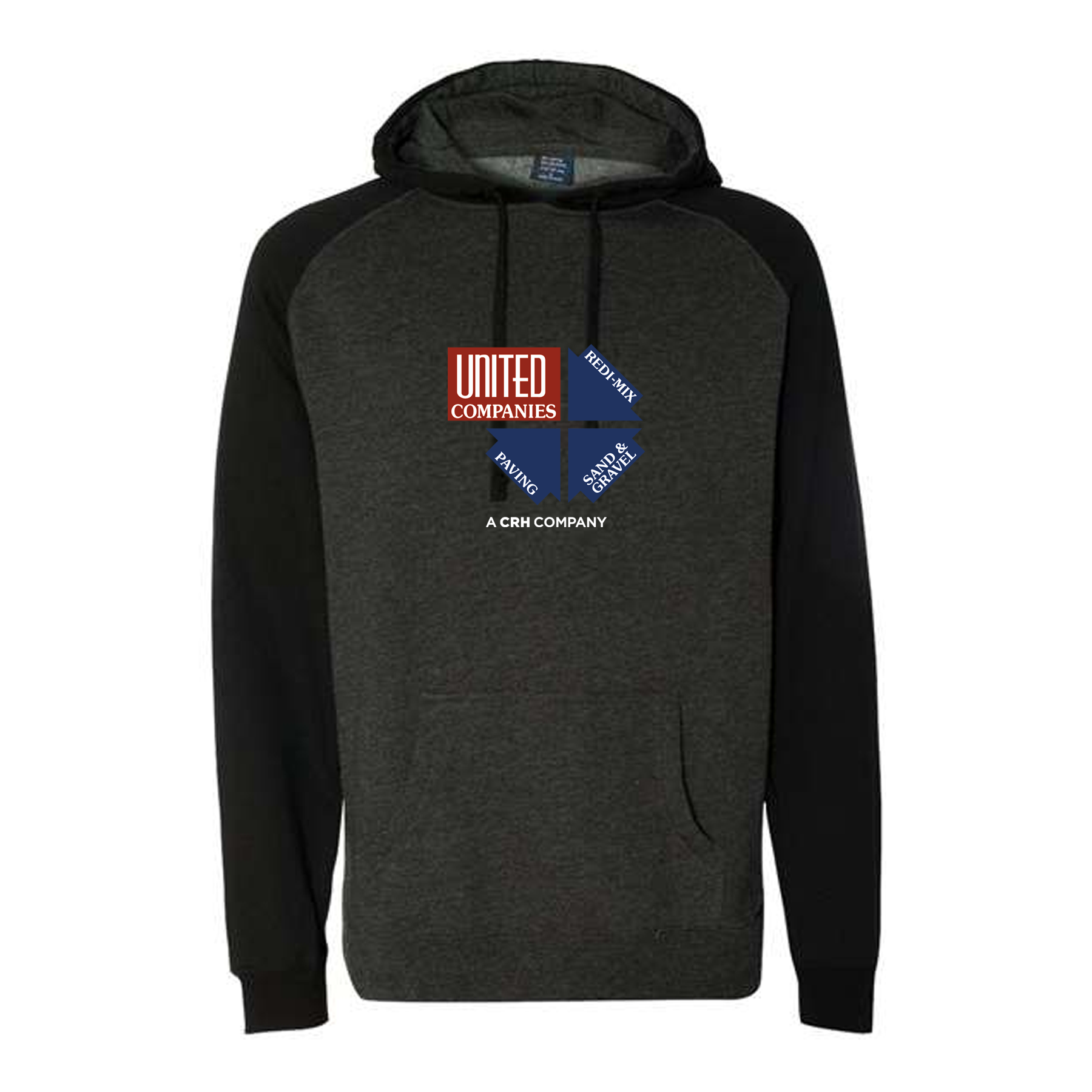 Independent Trading Co. IND40RP - Raglan Hooded Pullover Sweatshirt