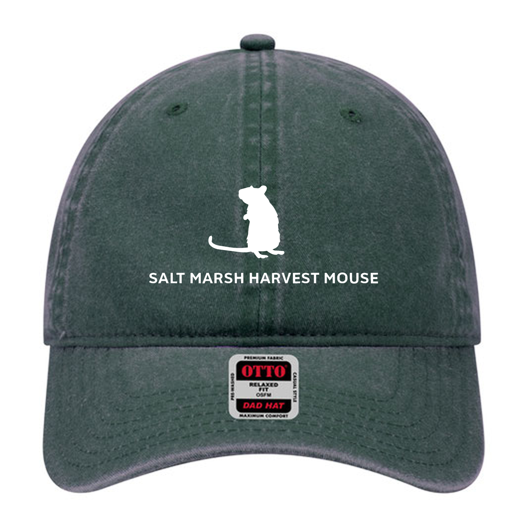 OTTO Cap 18-202 - Garment Washed Pigment Dyed Cotton Twill 6 Panel Low Profile Dad Hat