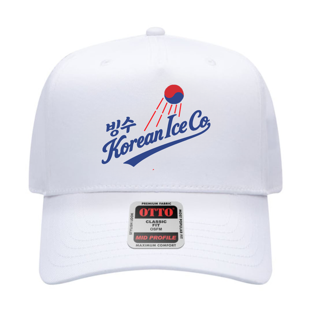 OTTO Cap 31-069 - Cotton Blend Twill 5-Panel Mid Profile Baseball Cap