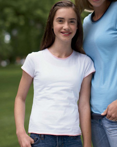 Bella Girl B9003 2-in-1 Short Sleeve Baby Jersey T-Shirt