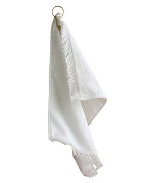 Anvil T64GH Fringed Hand Towel with Grommet