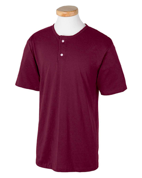 Augusta Sportswear 580 50/50 Two Button Baseball Jersey