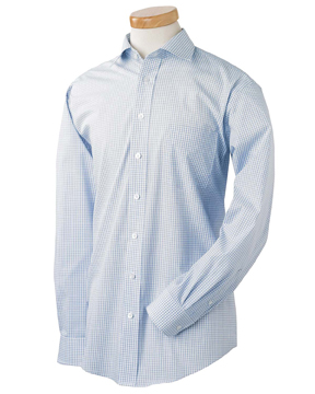 Chestnut Hill CH600C Men's Executive Performance Broadcloth with Spread Collar