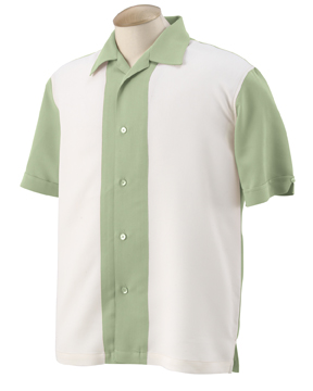 Harriton M575 - Men's Two-Tone Bahama Cord Camp Shirt