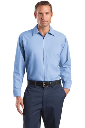 CornerStone® CS16 Long Sleeve Pocketless Gripper Shirt
