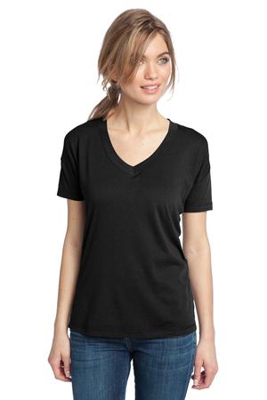 District Made™ DM480 Ladies Modal Blend Relaxed V-Neck Tee