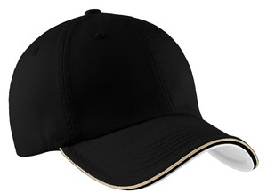 Port Authority® C839 Double Piping Sandwich Bill Cap