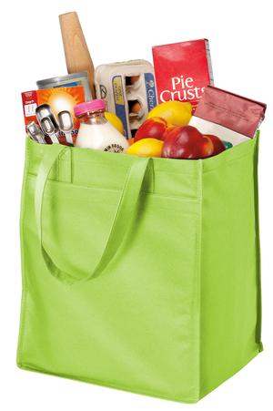 Port Authority B160 - Extra-Wide Polypropylene Grocery Tote