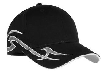 Port Authority® C878 Racing Cap with Sickle Flames