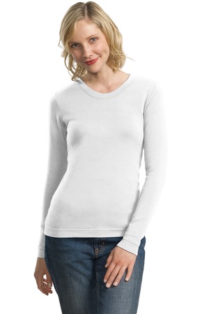 Port Authority® L518 Ladies Modern Stretch Cotton Long Sleeve Scoop Neck Shirt