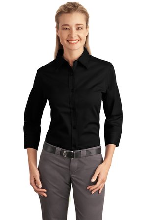 Port Authority® L612 Ladies 3/4-Sleeve Easy Care Shirt