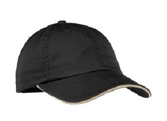 Port Authority® LC830 Ladies Sandwich Bill Cap with Striped Closure