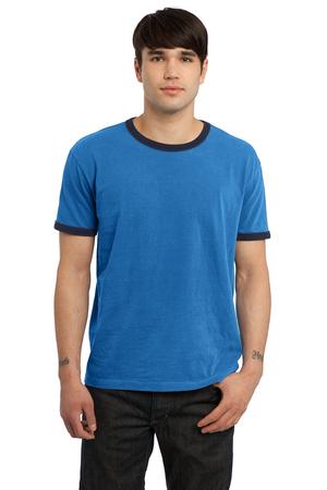 Port & Company® PC100 Essential Pigment-Dyed Ringer Tee