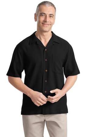 Port Authority® S533 Silk Blend Camp Shirt