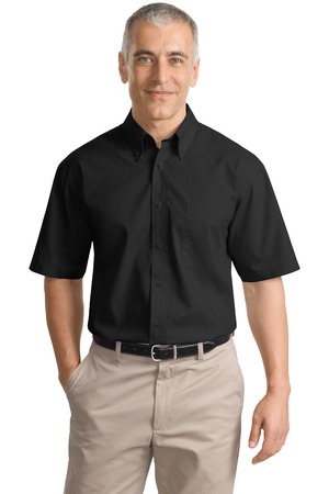 Port Authority® S633 Short Sleeve Value Poplin Shirt