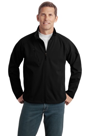 Port Authority® TLJ705 Tall Textured Soft Shell Jacket