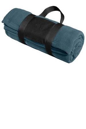 Port Authority® BP20 Fleece Blanket with Carrying Strap