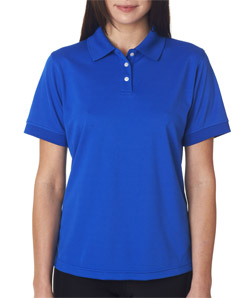 Ultra Club 8315L - Ladies' Platinum Performance Pique Polo with TempControl Technology