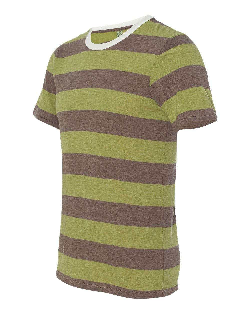 Alternative 1935ej - Eco Jersey Ugly Stripe Short Sleeve T-Shirt