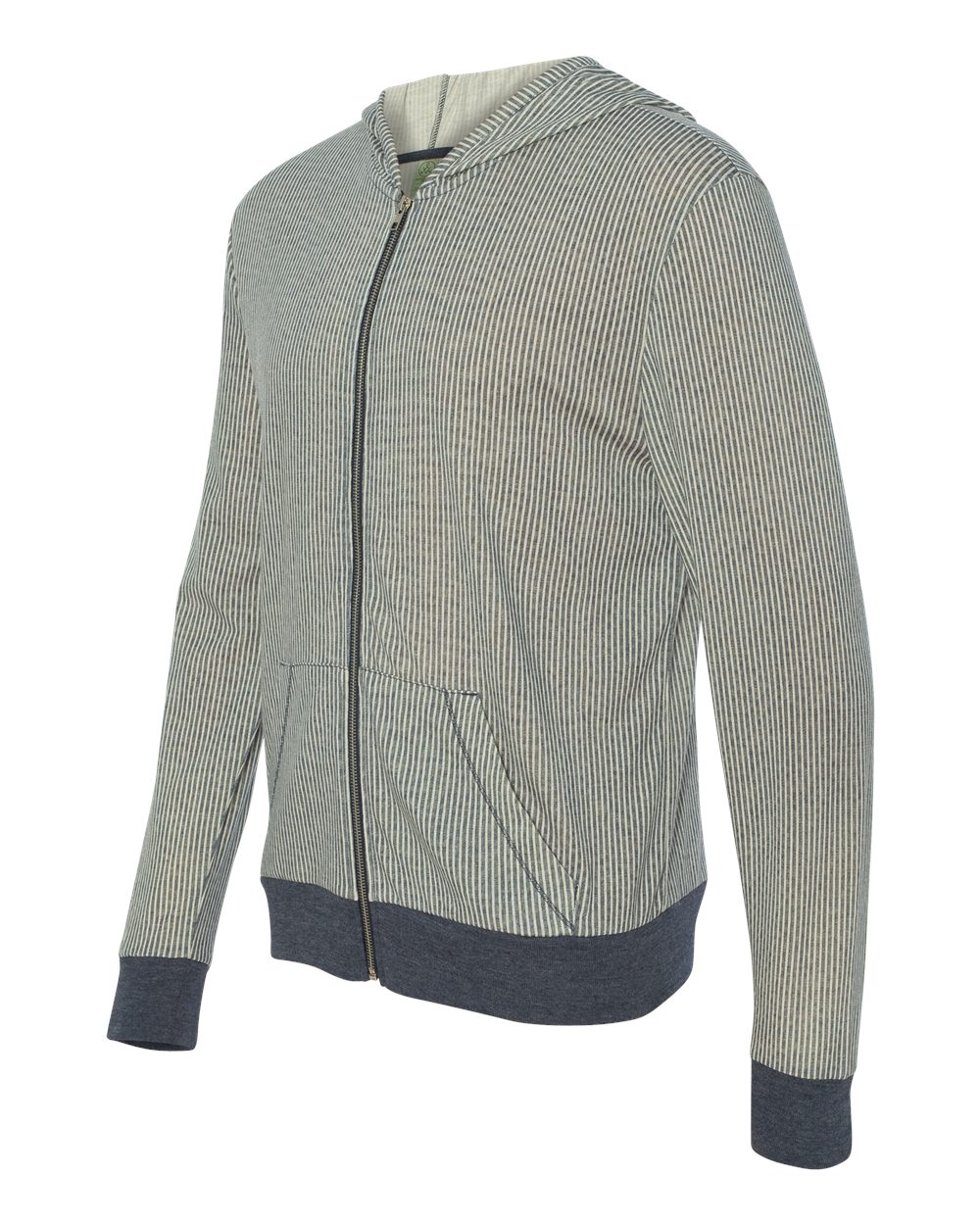 Alternative 1970ea - Printed Eco-Jersey Hooded Full-Zip