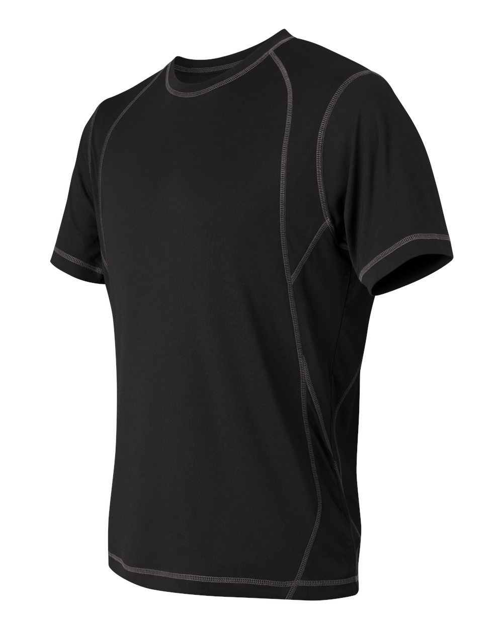 alo - Short Sleeve Pieced Interlock T-Shirt