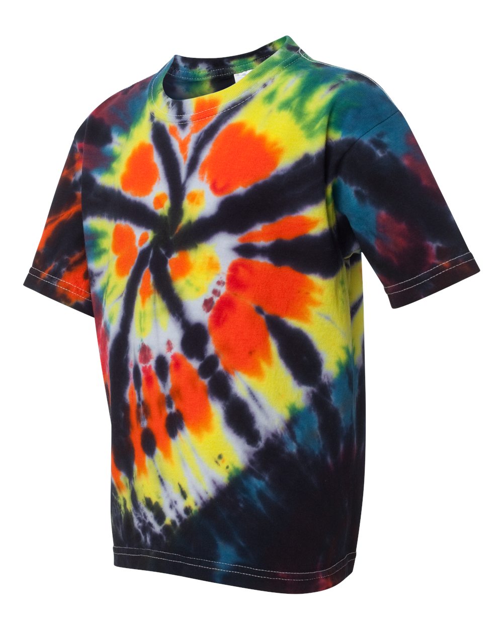 Tie-Dyed 20BTD - Youth Rainbow Cut-Spiral T-Shirt