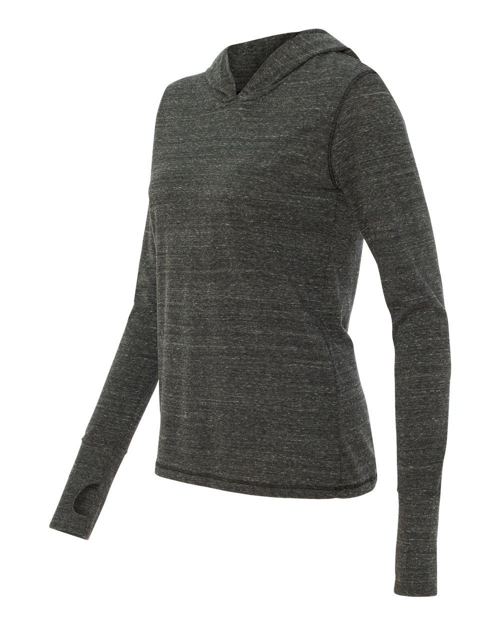 alo - Ladies' Triblend Long Sleeve Hooded Pullover