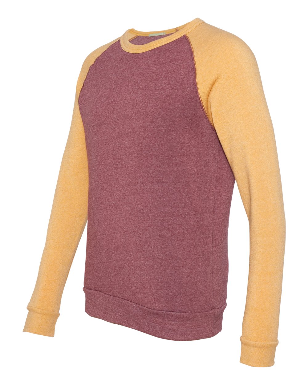Alternative 32022 - The Champ Unisex Colorblocked Eco Fleece Crewneck Sweatshirt