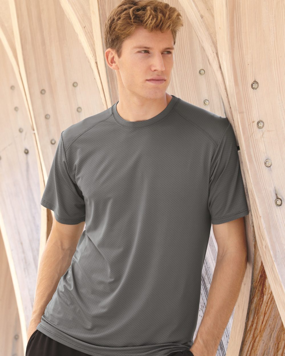 Augusta Sportswear 1070 - Exa Pinhole Mesh Short Sleeve T-Shirt