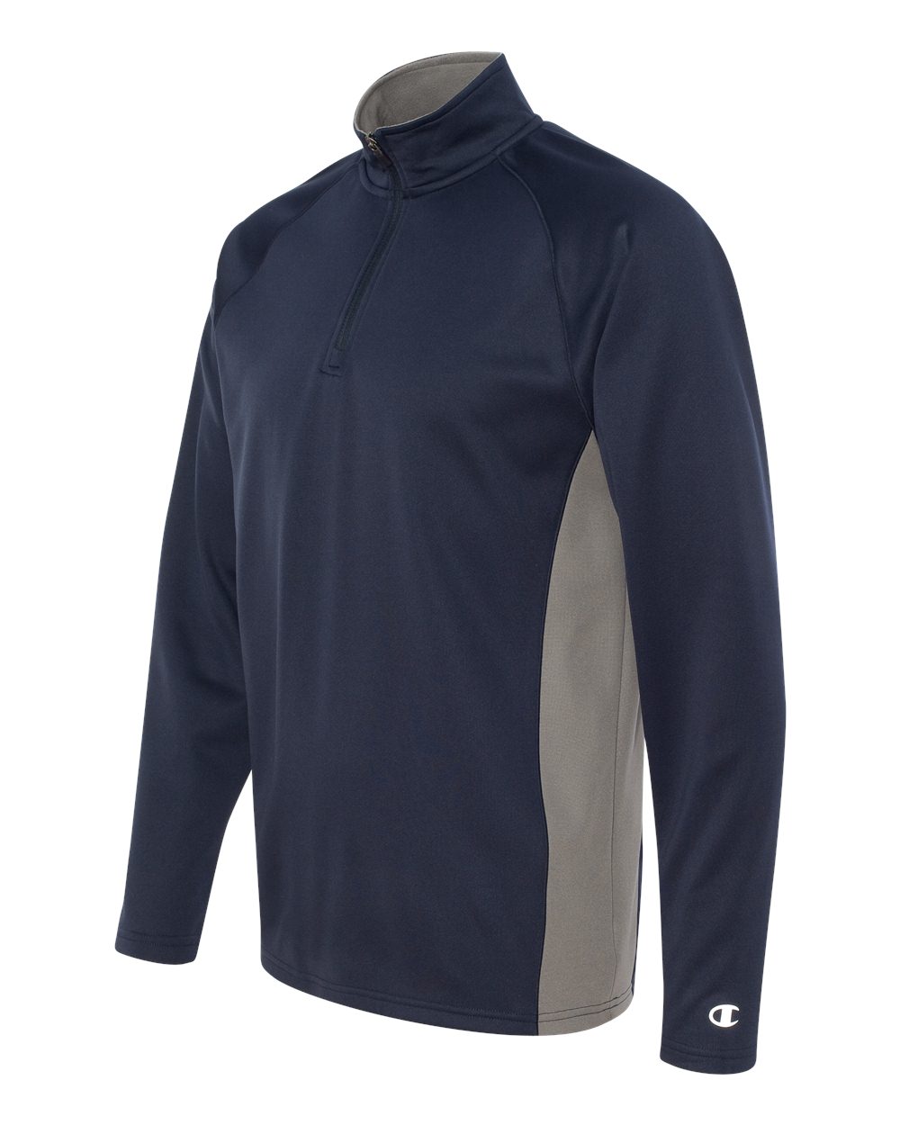 Champion S230 - Colorblocked Performance Quarter-Zip Pullover Sweatshirt