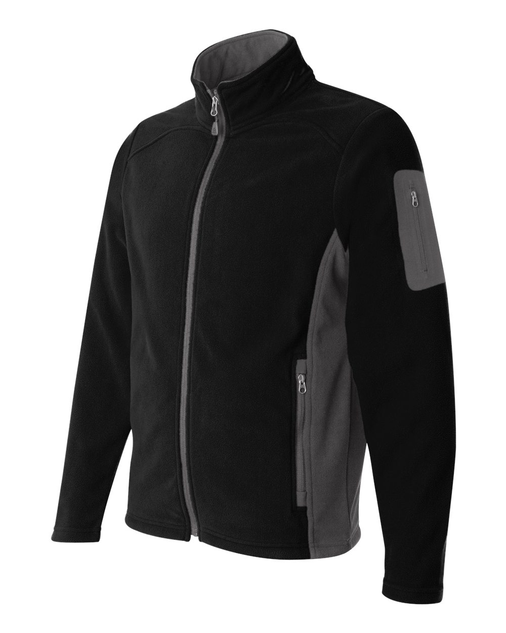 Colorado Clothing 5295 - Colorblocked Full-Zip Microfleece Jacket